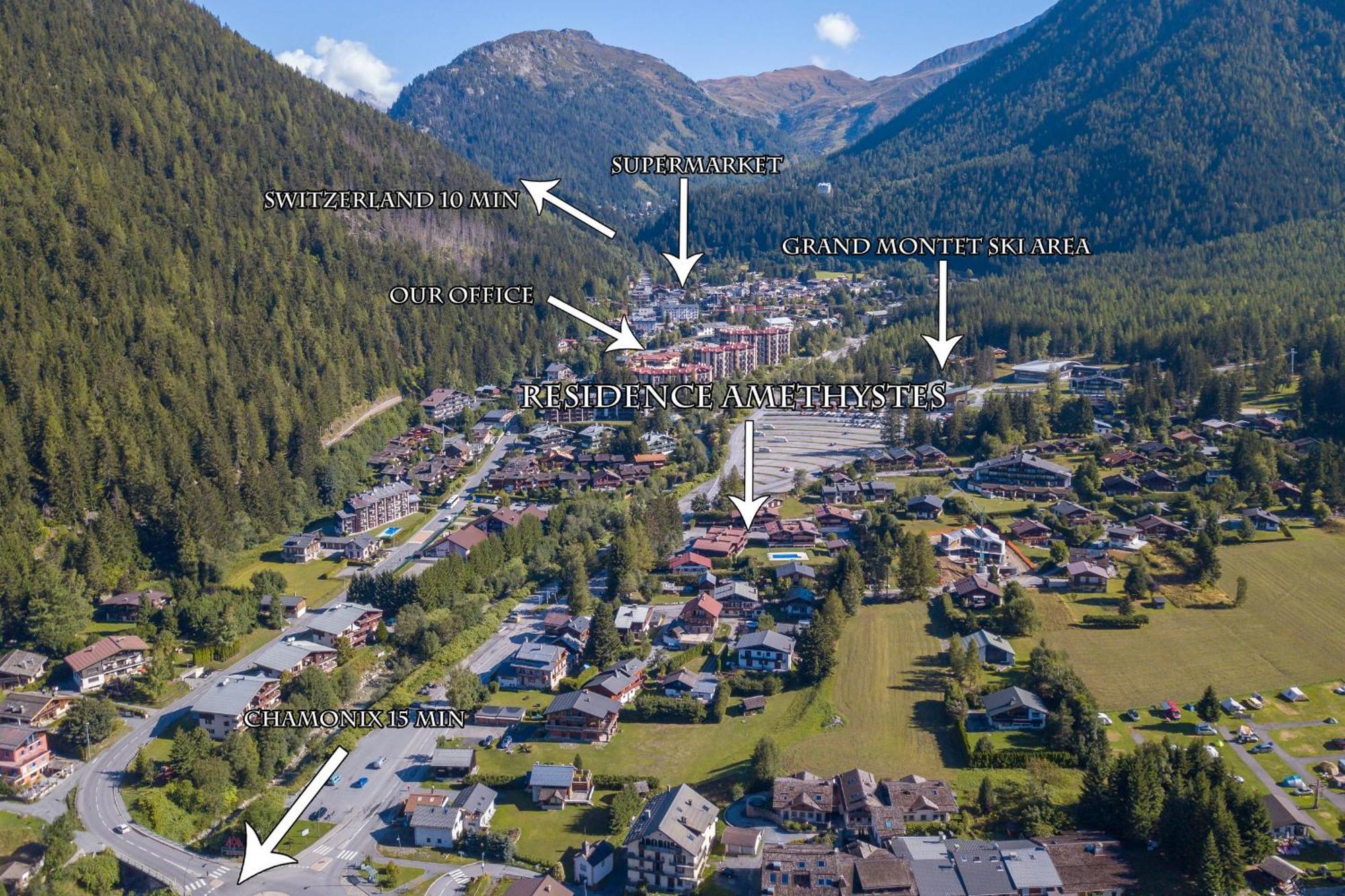 Residence Amethystes B13 Ski In/Ski Out - Happy Rentals Chamonix Eksteriør bilde